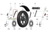 REGAL RAPTOR PİLDER 250 ÖN ÇAMURLUK BAĞLANTI SACI TAKIM