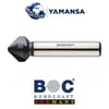 12,4 MM TIALN HSS-G DIN335 90° Havşa Freze BOHRCRAFT