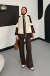 Riva İkli Eşofman Takım - Kahverengi