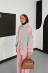 Riva İkli Eşofman Takım - Pembe