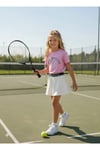 Baskılı T-shirt & Şort Etek Kız Çocuk Tenis Takımı