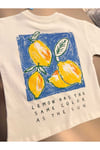 Limon Baskılı T-shirt