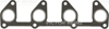 702460230 EGZOZ MANİFOLD CONTASI ASTRA F-G-CORSA A-B-VECTRA A-VECTRA B 1.2-1.4-1.6 8V