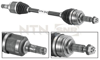 AKS KOMPLE SOL RENAULT KANGOO II 08> 1.5dCi 1.6