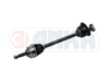 AKS ÖN SOL YAYLI İNCE FREZE CLIO II 98 > KNG 97 > 1.2 16V-1.6 16V-1.5DCI-1.9DTI ABS Lİ 630mm/21diş/44diş