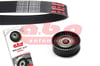 ALTERNATÖR GERGİ KİTİ KÜTÜKSÜZ T5-PASSAT-CADDY-GOLF4/5-JETTA-TOLEDO-LEON-IBIZA 1.6-1.8-2.0 25300554 6PK1070