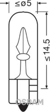 AMPUL 12V 1.2W KÜÇÜK DİPSİZ GÖSTERGE DUYSUZ