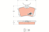 ARKA BALATA FLUENCE-MEGANE II-III-P207-P308-P307-PARTNER-BERLINGO-C2-C3-C4-CROSSLAND- BORA-PASSAT 97 >GOLF IV-V-POLO 87x52.9x17