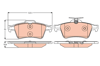ARKA BALATA FOCUS II CMAX 03> CONNECT 02> LAGUNA III 07> OPEL VECTRA C 02> SIGNUM 03> CITROEN C5 08> PEUGEOT P508 10>18