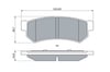 ARKA BALATA LACETTI 1.4 16V 1.6 1.8 05/2003 > NUBIRA SEDAN;KOMBI 1.4 1.6 1.8 01/2005 >