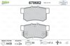 ARKA FREN BALATA HONDA CIVIC 1.6L D16 VTEC VTI 01-05 / 1.4L 1.6L 96-01 / 1.6L R16A2 VTEC SEDAN 06-> / ACCORD 2.0L F20 90-98 / LEGEND 3.2L 91-96 / SUZUKI SX4 1.6L M16A RW416 05->