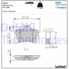 ARKA FREN BALATA RENAULT CLIO 05> KANGOO 01> LAGUNA 96> FLUENCE 09> MEGANE 96> CITROEN BERLINGO 99> C2 C3 C4 03> DS4 11> PEUGEOT 307 00> 308 07> PARTNER 96>VW POLO CLASSIC 95>01 GOLF III-IV-PASSAT III