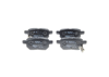 ARKA FREN BALATA TOYOTA AURIS. COROLLA 1.6L 1ZR-FE ZRE151 07-11 / 1.33L 1NR-FE NRE150 6 vites 10->