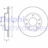 ARKA FREN DİSKİ PEUGEOT P308 13>21 249x35x5DL DOLU