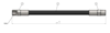 ARKA FREN HORTUMU S70 I- V70 I 2.0 2.3 2.5 TD 95>04