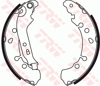 ARKA KAMPANA PABUÇ BALATA TOYOTA YARIS 1.0L 1KR-FE KSP90 KSP130 06-20 / 1.3L 2SZFE SCP90 VVTI 06-11 / 1.33L 1NR-FE NSP90 NSP130 06-17 / 1.4L 1NDTV NLP90 NLP130 06-18