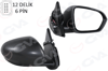 DIŞ DİKİZ AYNASI SAĞ ELEKTRİKLİ ISITMALI SENSÖRLÜ DACIA DUSTER 17-10 12H7P VM-6805EHSR