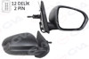 DIŞ DİKİZ AYNASI SAĞ MEKANİK SİNYALSİZ SENSÖRLÜ 2 FİŞ YENİ DACIA DUSTER 18-