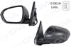 DIŞ DİKİZ AYNASI SOL ELEKTRİKLİ ISITMALI DACIA DUSTER 17-10 12H5P VM-6805EHL
