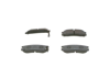 DİSK BALATA - ARKA - WVA 21707 - 107.8X41X15.5 MM - İKAZ KABLOLU