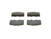 DİSK BALATA - ÖN - WVA 21775 - 119.2X76.5/72X15 MM - İKAZ KABLOLU
