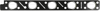 EGZOZ MANİFOLD CONTASI VOLVO C30-C70 06-13 S60 05-09 V70 05-07 XC90 11-14 2.4