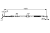 EL FREN TELİ ARKA SAĞ CAPTIVA-ANTARA 06 > 1454mm/1277mm