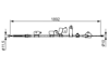 EL FREN TELİ ARKA SOL COROLLA AURIS 08-12 1.4 D4D-1.33-1.6 VVTİ