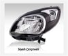 FAR SİYAH ÇERÇEVELİ MOTORLU SOL R.KANGOO 2013>