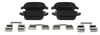 FREN BALATASI ARKA FORD-LAND ROVER-VOLVO MONDEO-GALAXY-SMAX-FREELANDER-S60 07>