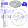 FREN DİSKİ TEKLİ PAKET - BOYALI. DELİKLİ ÖN VOLVO S90. V90. XC40 03/2016 > 18> XC60 II 19> 17 JANT TEKLI