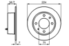 FREN DİSKİ. ARKA. 224.0 /7.0-6.3 MM