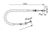 FREN HALATI ARKA MERCEDES SPRINTER B901>B904 96>06 1545mm/1360mm