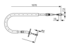 FREN HALATI ARKA SOL MERCEDES SPRINTER B904 96>06 1565mm/1390mm