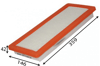 HAVA FILTRESI PSA P207-P208-P307-P308-P508-P3008-P5008-C4-C5-GRANDLAND-DS3-DS4-DS5-THP-A16XHL . MINI N14 R55 R56 R57 R58 R59 R60 R61