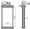 KALORİFER RADYATÖRÜ BRAZİNG LGN 260X156X32 OTO.-MEK.