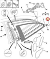 KELEBEK CAM BAGLANTI SOMUNU PARTNER II-BERLINGO II-PARTNER T