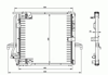 KLİMA KONDENSERİ BMW 3SERİSİ E36 90 > 483X468X20 OTO.-MEK.