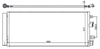 KLİMA RADYATÖRÜ KONDENSATÖRÜ OPEL CORSA E 14>19 1.0 XFL-XFT 1.3 CDTI B13DTC-DTE-DTN-DTR 1.4 B14XEJ -XEL