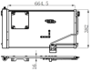 KLIMA RADYATORU MERCEDES W203 CL203 S203 C209 A209