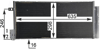 KLIMA RADYATORU OPEL CORSA D-COMBO 06> FIAT GRANDE PUNTO-BRAVO II-LINEA 1.3-1.7 CDTI-MTJ 1.6T 625x295x16
