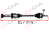 KOMPLE AKS SAĞ DÜZ VİTES TRANSPORTER T6 2.0 TDI 860mm CAAB-CAAC-CAAE