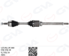 KOMPLE AKS SAĞ NISSAN QASHQAI 1.6L Dci R9M dizel J11 13-> OTOMATİK VİTES