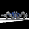 KRANK TOYOTA COROLLA AURIS 1.4 D4D MOTOR ÇİFT KAMALI 6 İLERİ VİTES ANA YATAK 48MM - KOL YATAK 44MM TOYOTA COROLLA 1.4 D-4D 2 Keyways /2 Kamalı. Flange : 8 Holes