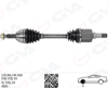 ON AKS KOMPLE SOL TRANSIT CONNECT 1.8 TDCI 02>14 75 -90-110PS 628mm