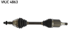 ÖN AKS KOMPLE SOL VOLVO C30 10> D2 S40 II 10> D2 V50 10> D2 MEKANİK ŞANZIMAN 6 VİTES