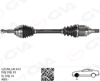 ÖN AKS SOL RENAULT CLIO IV 1.5 DCI A-T 12-