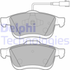 ÖN BALATA FIAT DOBLO III 10> OPEL COMBO 12> 1.3D MTJ 1.4 1.6D MTJ 2.0D MTJ TEK FİŞLİ