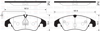 ÖN BALATA FİŞLİ AUDI A4-A5-A6-A7-Q5 2008 >