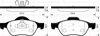 ÖN BALATA MEGANE II 02> SCENIC II 02> CLIO III 05> 1.5dCi 1.6 16V 2.0 16V